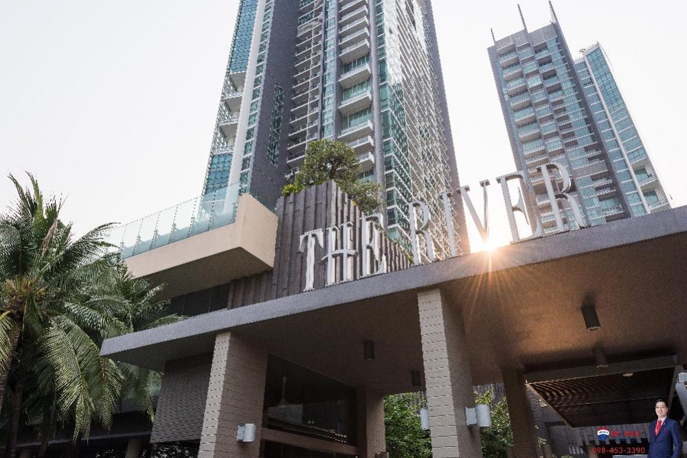 (ปรับราคาสุดพิเศษ 🔥 🤩) ขาย The River Condominium⚡1 ห้องนอนใหญ่ 69 ตร.ม.  Hotdeal 🔥 (ชั้น 17th Tower B, วิวเปิดโล่งทางแม่น้ำและวิวเมืองทางทิศใต้ พร้อมเฟอร์นิเจอร์ Built-in แต่งสวย🛎 ขายพร้อมผู้เช่า  – รูปที่ 4