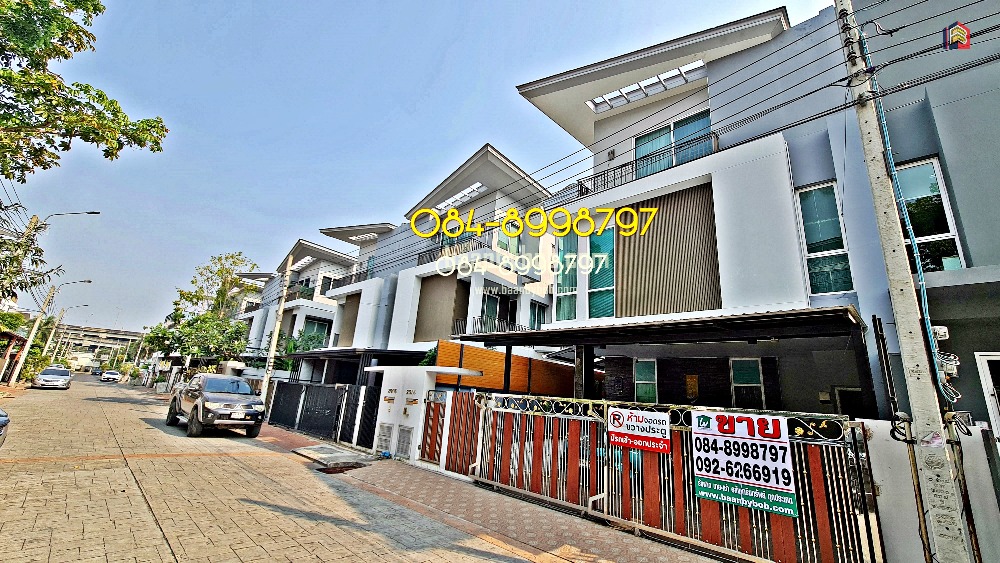 ขาย/เช่า บ้านแฝด ดอนเมือง แกรนด์ ไอ-ดีไซน์ วิภาวดี GRAND I DESIGN VIBHAVADI บ้านแฝด 3 ชั้น 39.4 ตารางวา บ้านแต่งสวยมาก สภาพพร้อมอยู่ ใกล้รถไฟฟ้า 2 สาย ติดถนนวิภาวดี ขายเพียง 6.49 ลบ. – รูปที่ 2