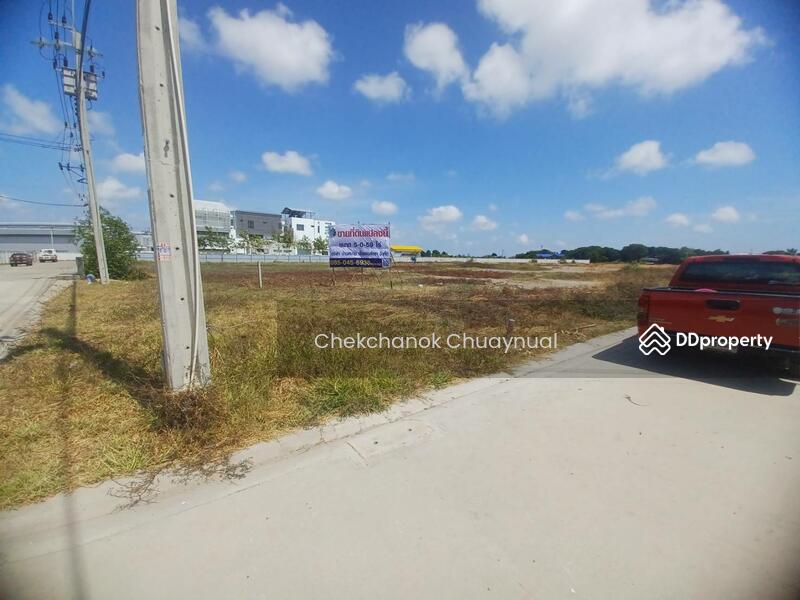 Land for sale for a factory, very beautiful, 5-0-59.3 rai, Pracha Uthit-Wat Khu Sang Road, next to the road on 2 sides, 54 million baht. – รูปที่ 3