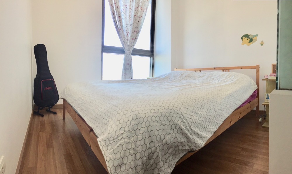Condo Ideo Mix Sukhumvit 103, urgent sale, size 30.03 sq m., 17th floor, fully furnished, condo, good location.