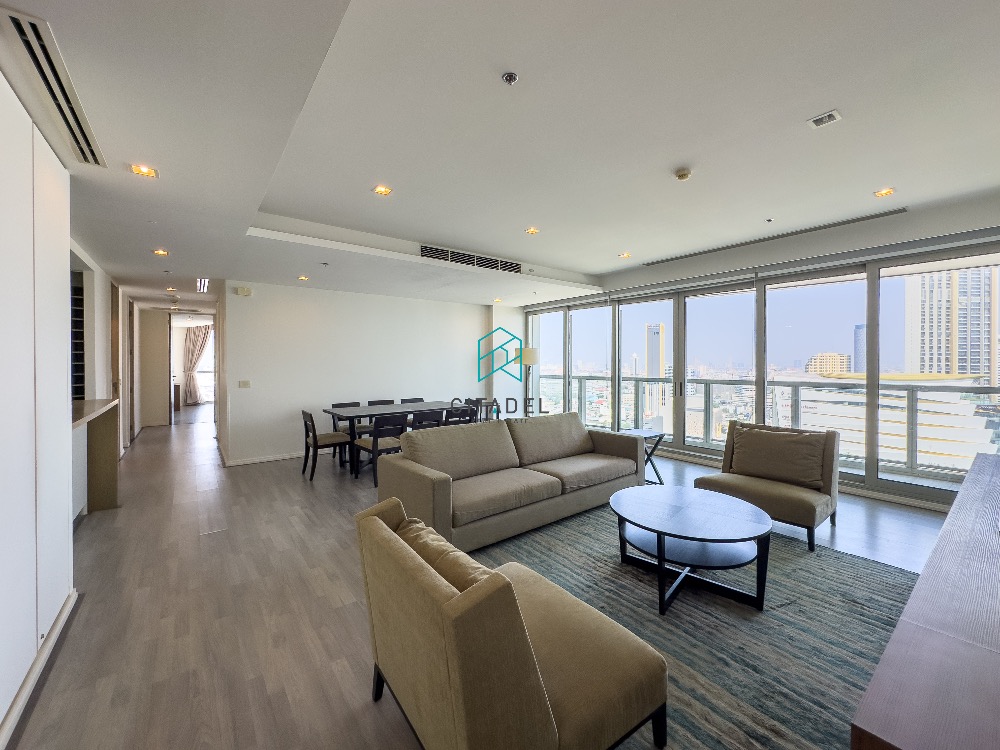 The River by Raimon Land - Hight Floor 3 Beds Condo for Rent Facing IconSiam!