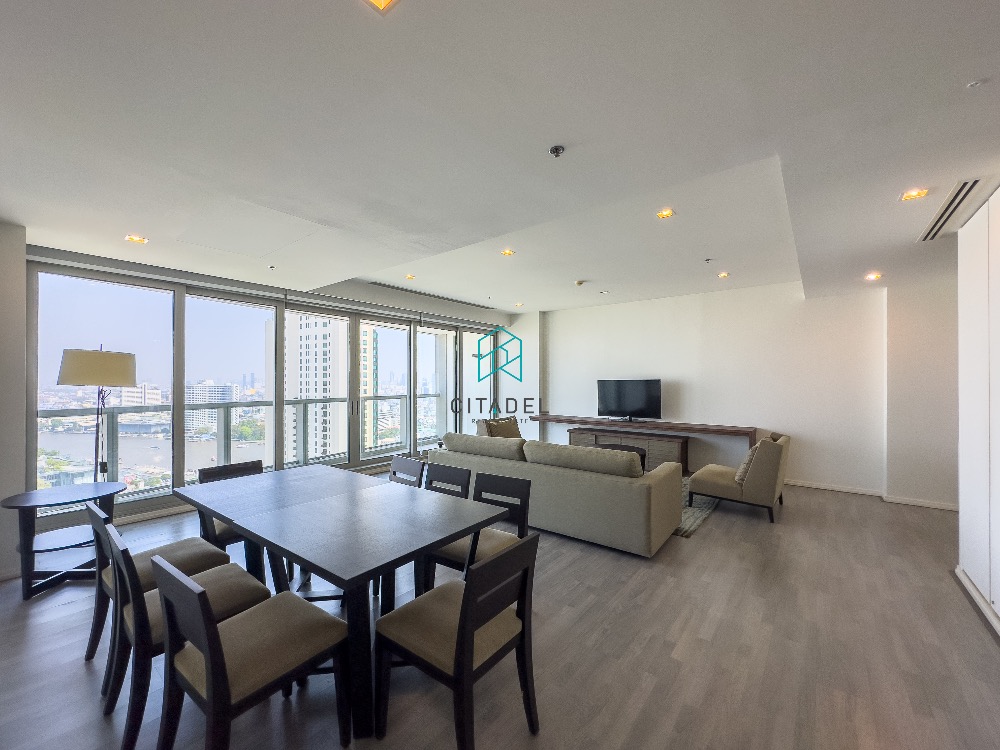 The River by Raimon Land - Hight Floor 3 Beds Condo for Rent Facing IconSiam! – รูปที่ 3