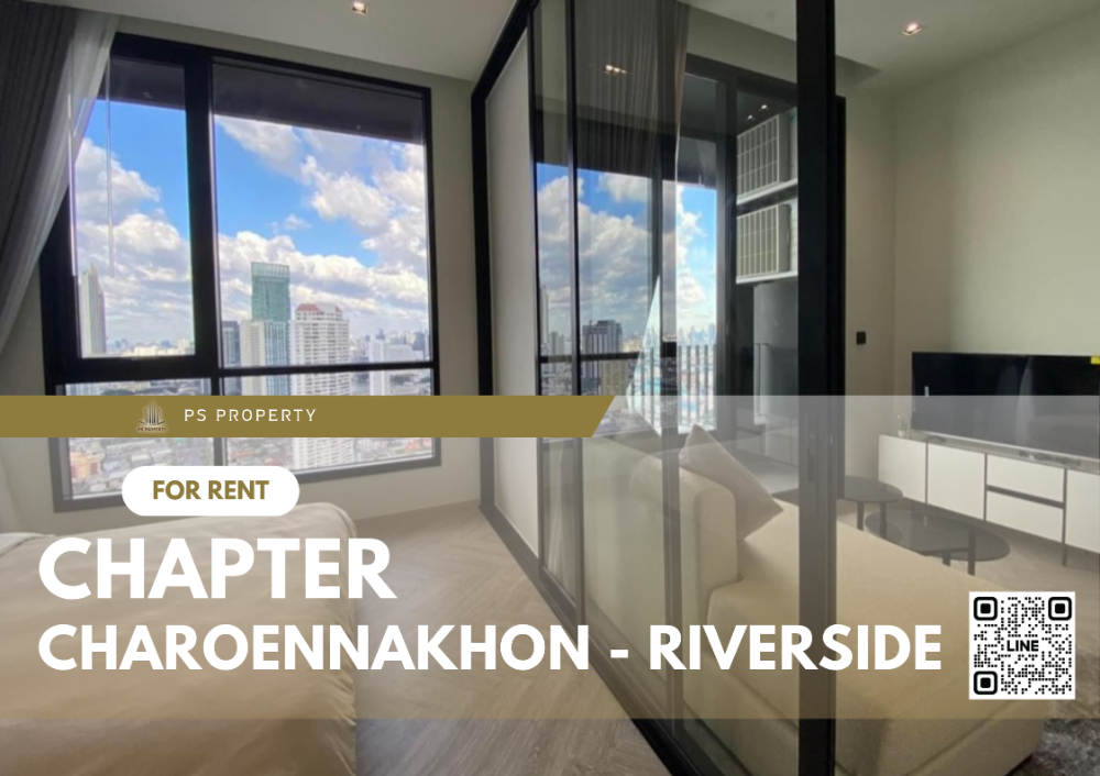 For rent✨Chapter Charoennakhon - Riverside✨Convenient transportation, near BTS Krung Thonburi, complete with furniture and electrical appliances. For rent✨Chapter Charoennakhon - Riverside✨Convenient transportation, near BTS Krung Thonburi, complete with furniture and electrical appliances.