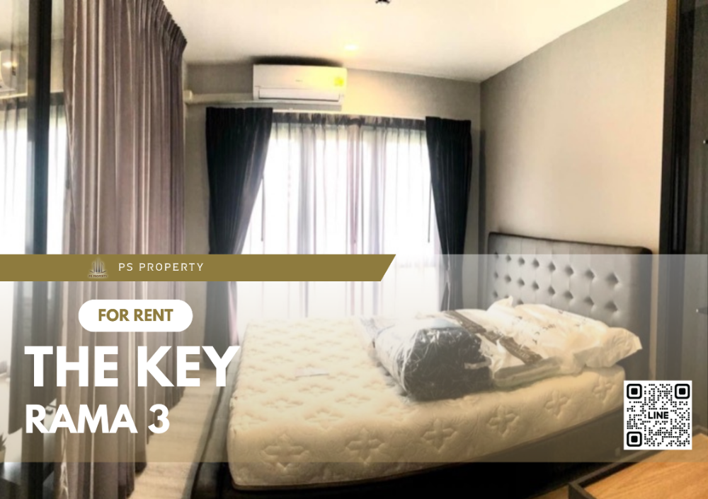 ให้เช่า🔥The Key Rama 3🔥 ติดกับห้าง Terminal 21 เฟอร์นิเจอร์ เครื่องใช้ไฟฟ้าครบ