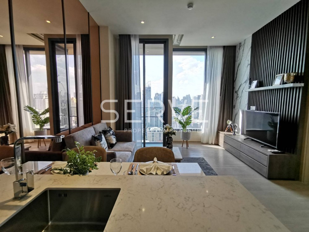 🔥1 Bed 47 sq.m. High Fl. 20+ Good Location Close to MRT Sukhumvit 550 m. & BTS Asok 700 m. at The Esse Asoke Condo / For Sale