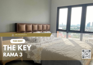 ให้เช่า⭐The Key  Rama 3⭐ ใกล้ห้าง terminal21และ BTS สุรศักดิ์  เฟอร์นิเจอร์ เครื่องใช้ไฟฟ้าครบ