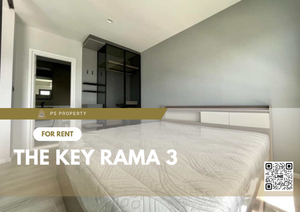 ให้เช่า📌The Key Rama 3📌 ห้องใหม่ พร้อมเฟอร์นิเจอร์ และ เครื่องใช้ไฟฟ้า ใกล้ห้าง Terminal21
