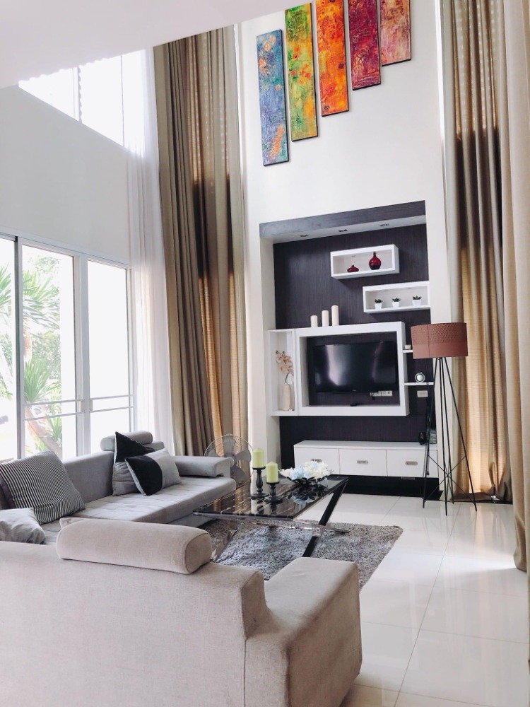 บ้านเดี่ยวแบบโมเดิร์น / พร้อมสวนและสระว่ายน้ำ / ใกล้ MRT บางชัน – รูปที่ 4