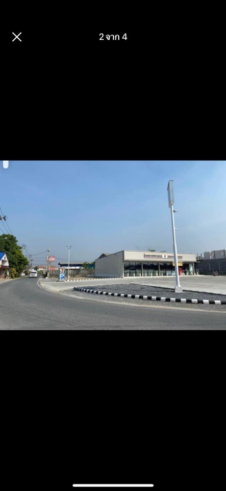 ที่ดินสี่เหลี่ยมสวย / ติด 7-11 / ใกล้ MRT ตลาดบางใหญ่ – รูปที่ 2