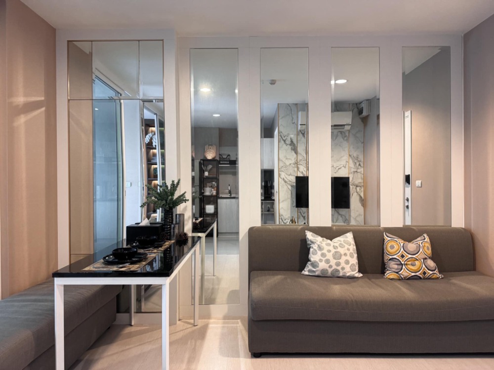 🌟ห้องพร้อมอยู่ เฟอร์ครบ ห้องไม่เคยปล่อยเช่า แอสปราย เอราวัณ🛋️ พร้อมบิ้วอินตู้เสื้อผ้า