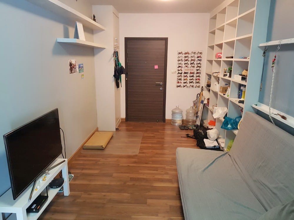 S-SRT106  Supalai Park Ratchayothin, 5th floor, swimming pool view, 49 sq m, 1 bedroom, 1 bathroom, 3.2 million. 064-959-8900