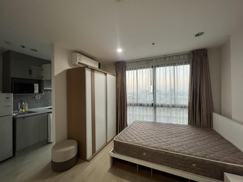 Ideo Sathorn Thapra พร้อมเช่า 22ตรม  Studio room มีเครื่องซักผ้า ราคา 9,500บาท สนใจโทร 0614162636