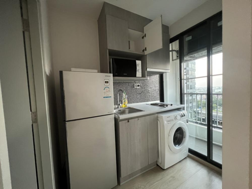 Ideo Sathorn Thapra พร้อมเช่า 22ตรม  Studio room มีเครื่องซักผ้า ราคา 9,500บาท สนใจโทร 0614162636 – รูปที่ 3