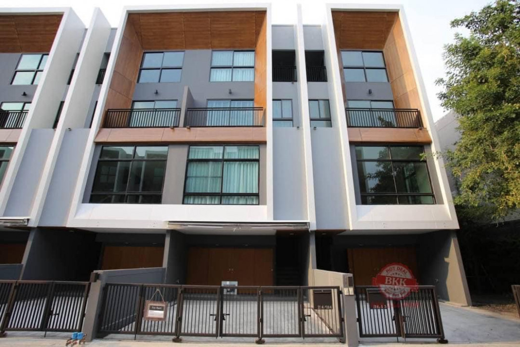 Townhome for rent, Arden Phatthanakan, near Thonglor, with furniture. – รูปที่ 2