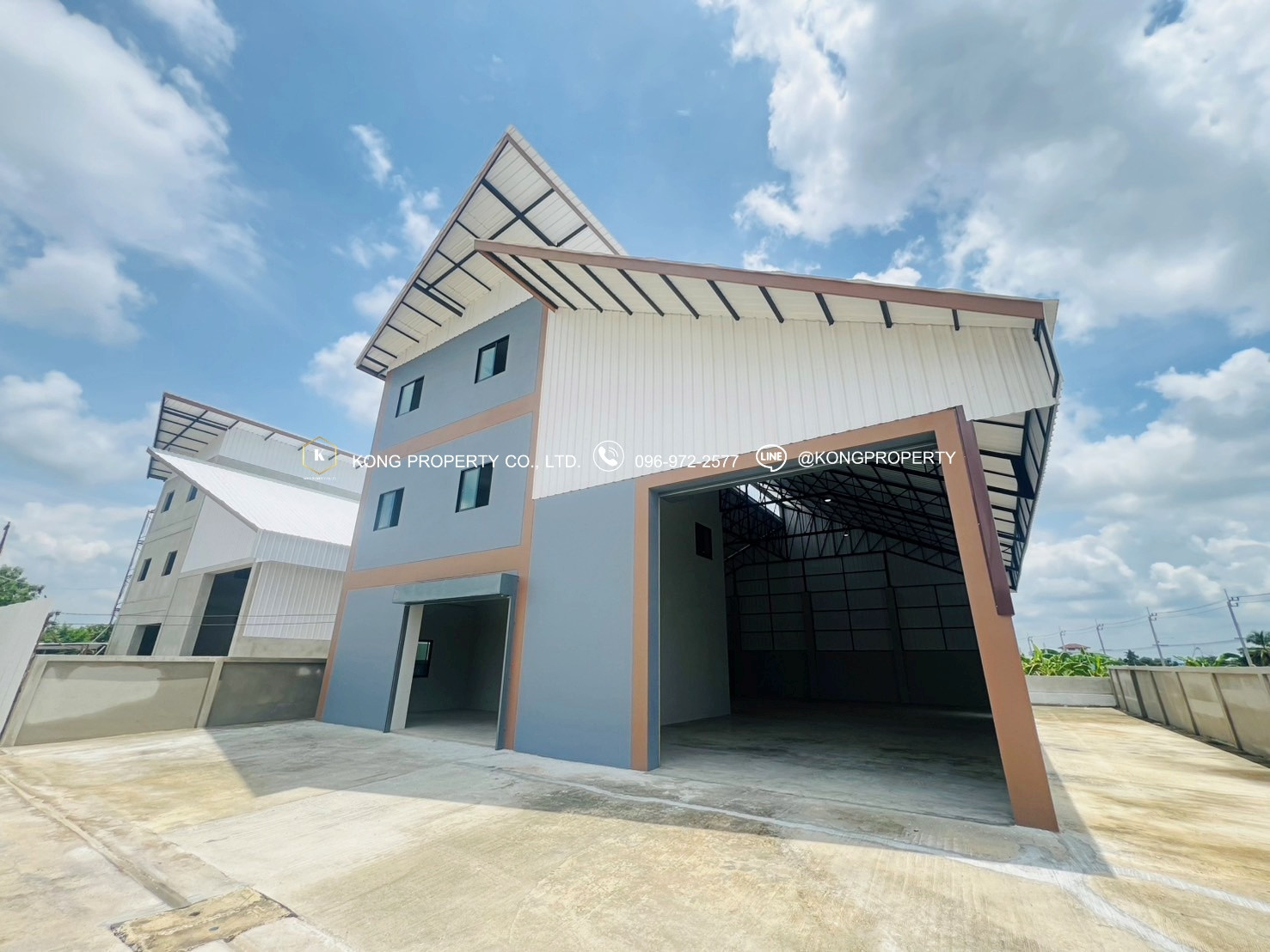 Warehouse for rent, Bang Yai, Nonthaburi, with office, 3 floors, total area 708 sq m. – รูปที่ 3