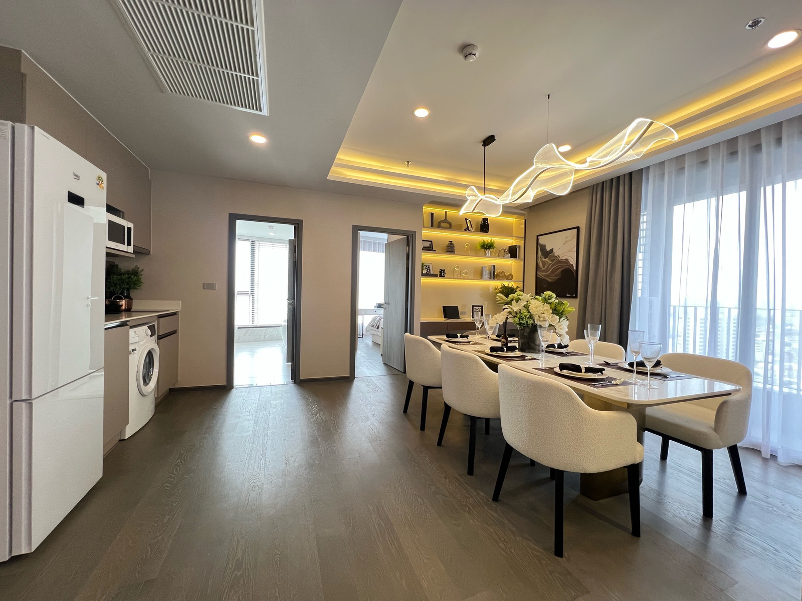 2 ห้องนอน ไซส์ใหญ่ 88.71 ตรม. ตกแต่งสวยพร้อมอยู่ คอนโด Coco Parc รับฟรีส่วนกลาง 5 ปี พร้อมบริการจากดุสิตธานี สนใจนัดชมโครงการ 062-339-3663 – รูปที่ 3