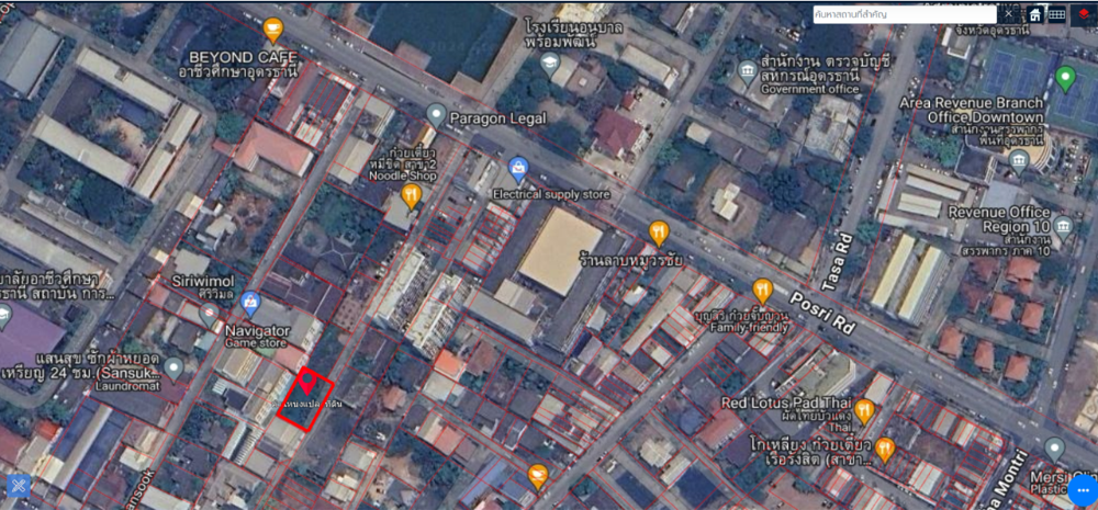 Land for sale in Udon Thani, 1 ngan, 35.5 sq m, near Udon Thani Museum. Land for sale in Udon Thani, 1 ngan, 35.5 sq m, near Udon Thani Museum.