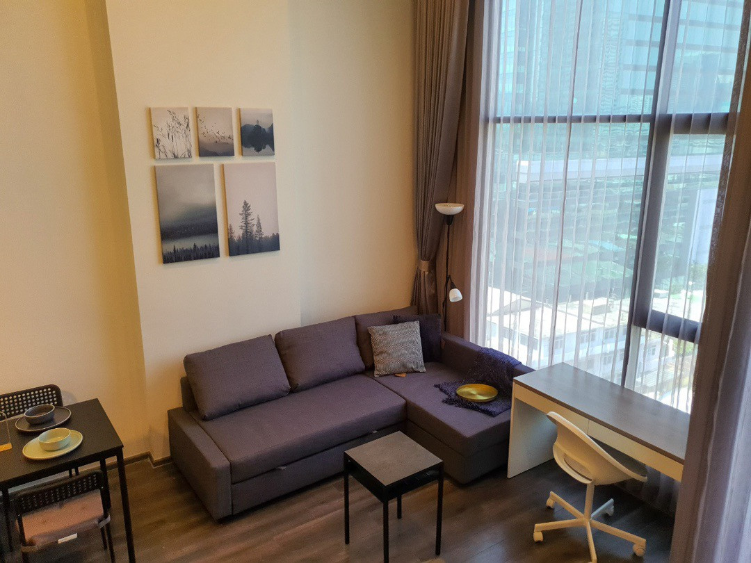 🌿 Knightsbridge Space Rama 9 🌿 ห้องแต่งสวย เฟอร์ครบ 🛏 1 ห้องนอน 1 ห้องน้ำ 45 ตร.ม ใกล้ MRT พระราม 9 – รูปที่ 4