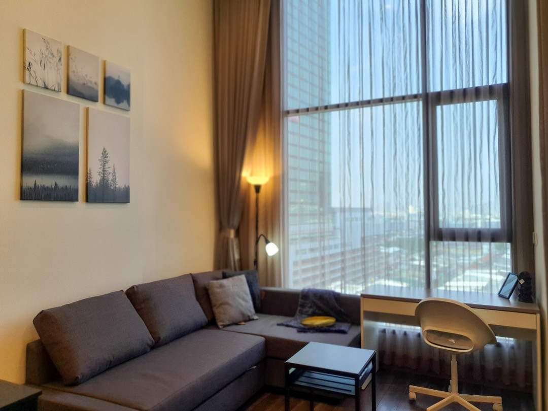 🌿 Knightsbridge Space Rama 9 🌿 ห้องแต่งสวย เฟอร์ครบ 🛏 1 ห้องนอน 1 ห้องน้ำ 45 ตร.ม ใกล้ MRT พระราม 9 – รูปที่ 3