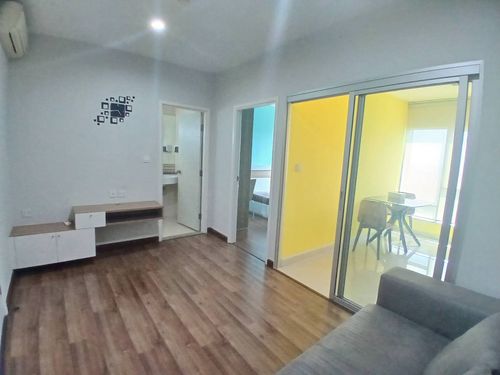 Condo for rent, Centric Tiwanon Station, has a washing machine. Call 0999983897