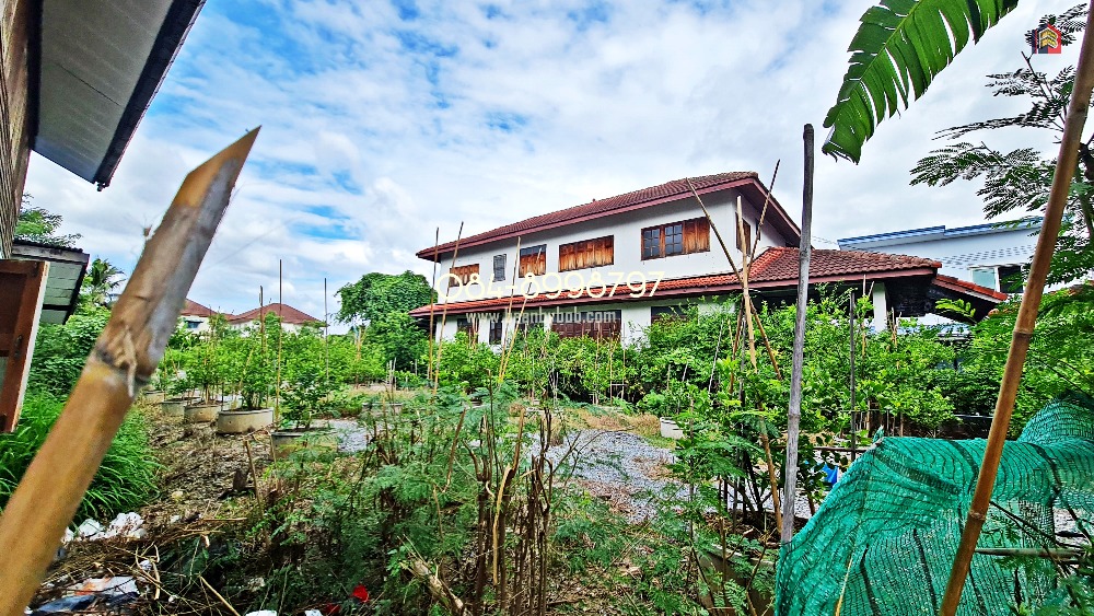 Land for sale near Ratchaphruek Road, alley behind Wat Konon, Mahasawat, Bang Kruai, Nonthaburi, 498 sq wah. with 1 house, already filled in,selling the entire plot for 12.95 million. – รูปที่ 3