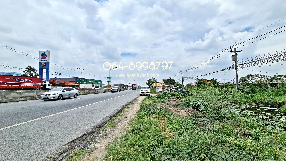 ขายที่ดิน 5-3-91 ไร่ ติดถนนสาย บางบัวทอง-สุพรรณบุรี (ทล.340) ฝั่งขาออก เป็นปั๊ม ปตท.เก่า หน้ากว้าง 142 เมตร รูปแปลงสวย ทำเลดีมาก ยกแปลง 179 ล้าน ขายที่ดิน 5-3-91 ไร่ ติดถนนสาย บางบัวทอง-สุพรรณบุรี (ทล.340) ฝั่งขาออก เป็นปั๊ม ปตท.เก่า หน้ากว้าง 142 เมตร รูปแปลงสวย ทำเลดีมาก ยกแปลง 179 ล้าน