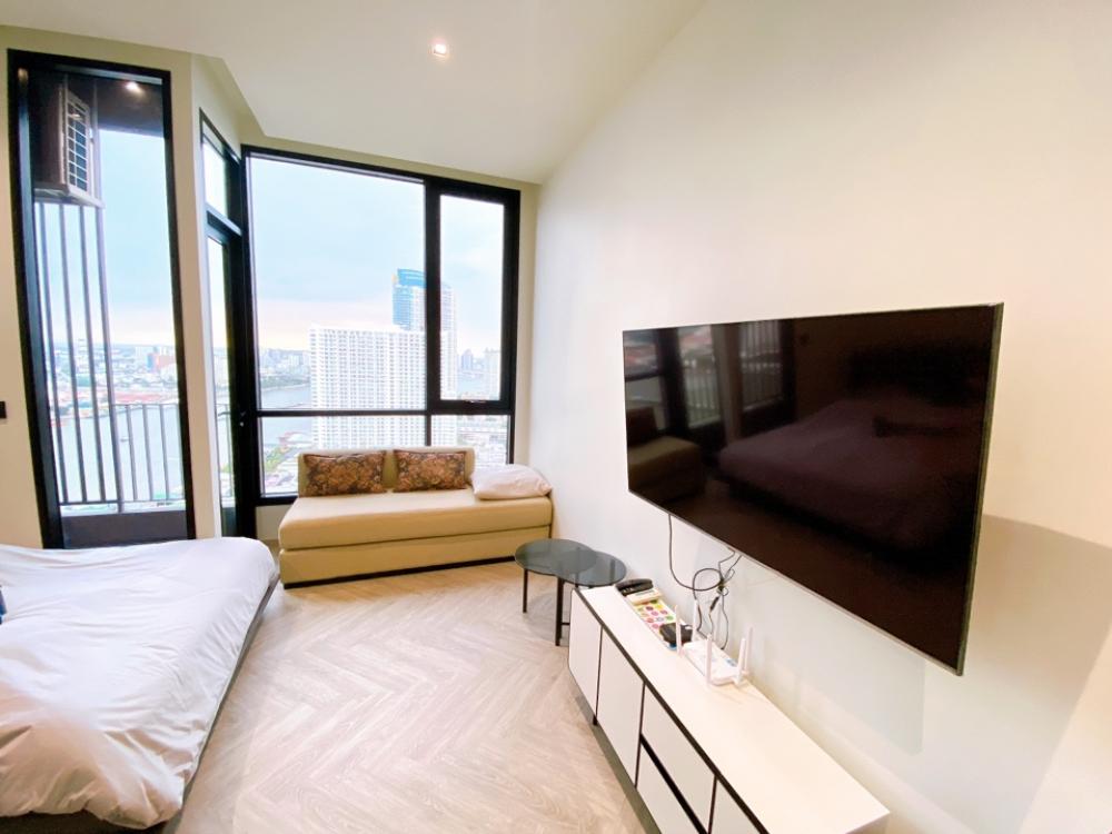 () (Agent welcome)ปล่อยเช่าคอนโดChapter Charoennakhon riverside วิวแม่น้ำเอเชียทีค ห้องสตูดิโอ ชั้น26 – รูปที่ 2