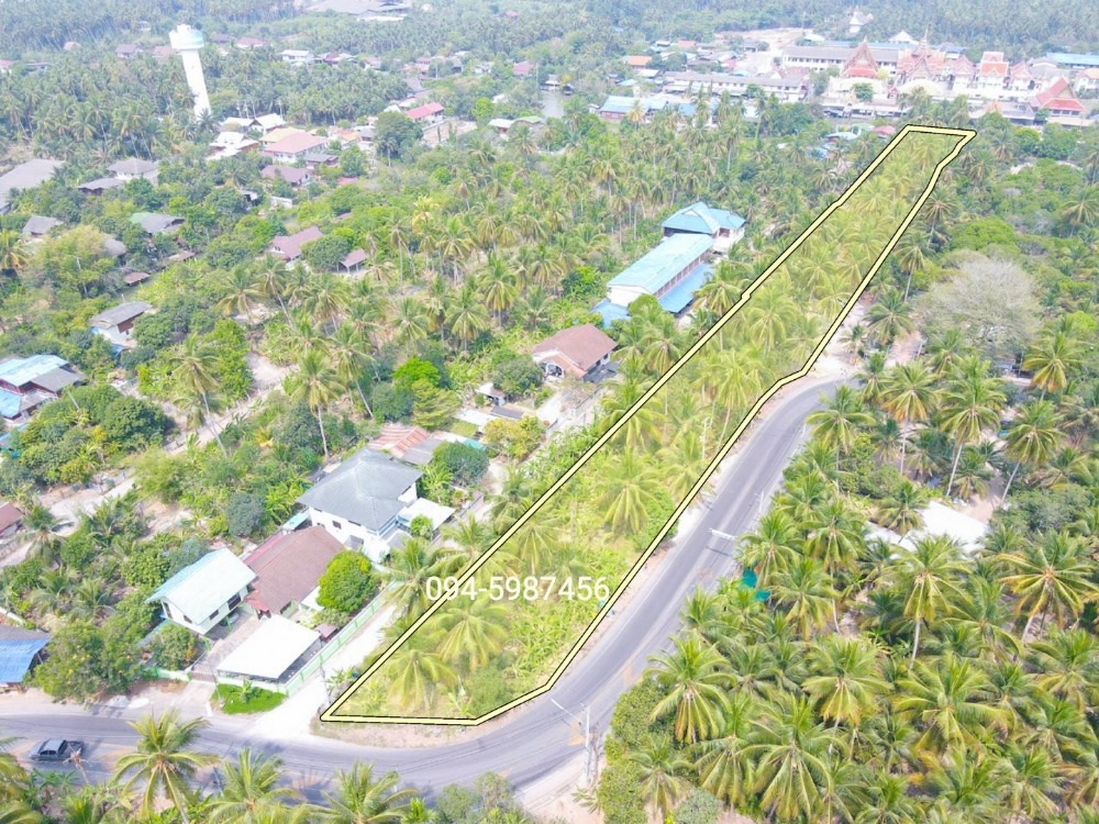 Land for sale, 4 rai 385 square wah, Bang Nok Khawaek Subdistrict, Bang Khonthi District, Samut Songkhram. – รูปที่ 3