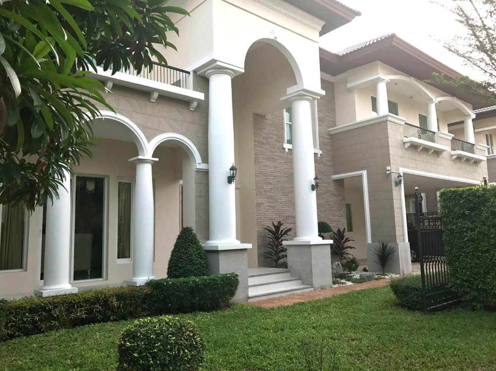 ❖ Luxury Class ❖ Luxurious 2-story mansion, 155.70 sq.w. | 5 bedrooms, fully furnished | Near The Paseo Park Kanchanaphisek 4 mins, Thonburi Thawi Watthana Hospital 5 mins