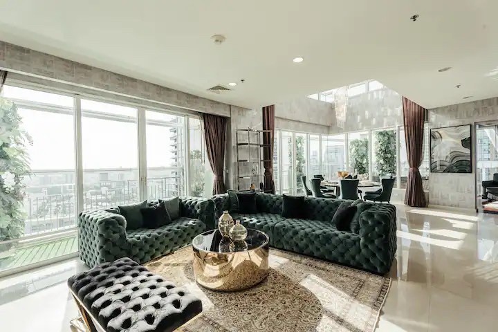 ♦ Luxury Penthouse ♦ ชั้นบนสุด 30+ Floor 400 ตร.ม. | 4+1 ห้องนอน | ใกล้ BTS ราชดำริ 220 ม. – รูปที่ 2