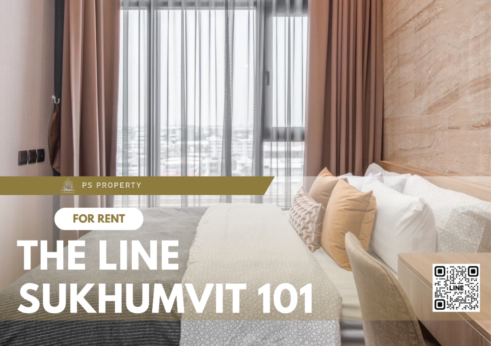 For rent✨The Line 101✨ beautifully decorated, fully furnished with furniture and electrical appliances, near BTS Punnawithi. For rent✨The Line 101✨ beautifully decorated, fully furnished with furniture and electrical appliances, near BTS Punnawithi.