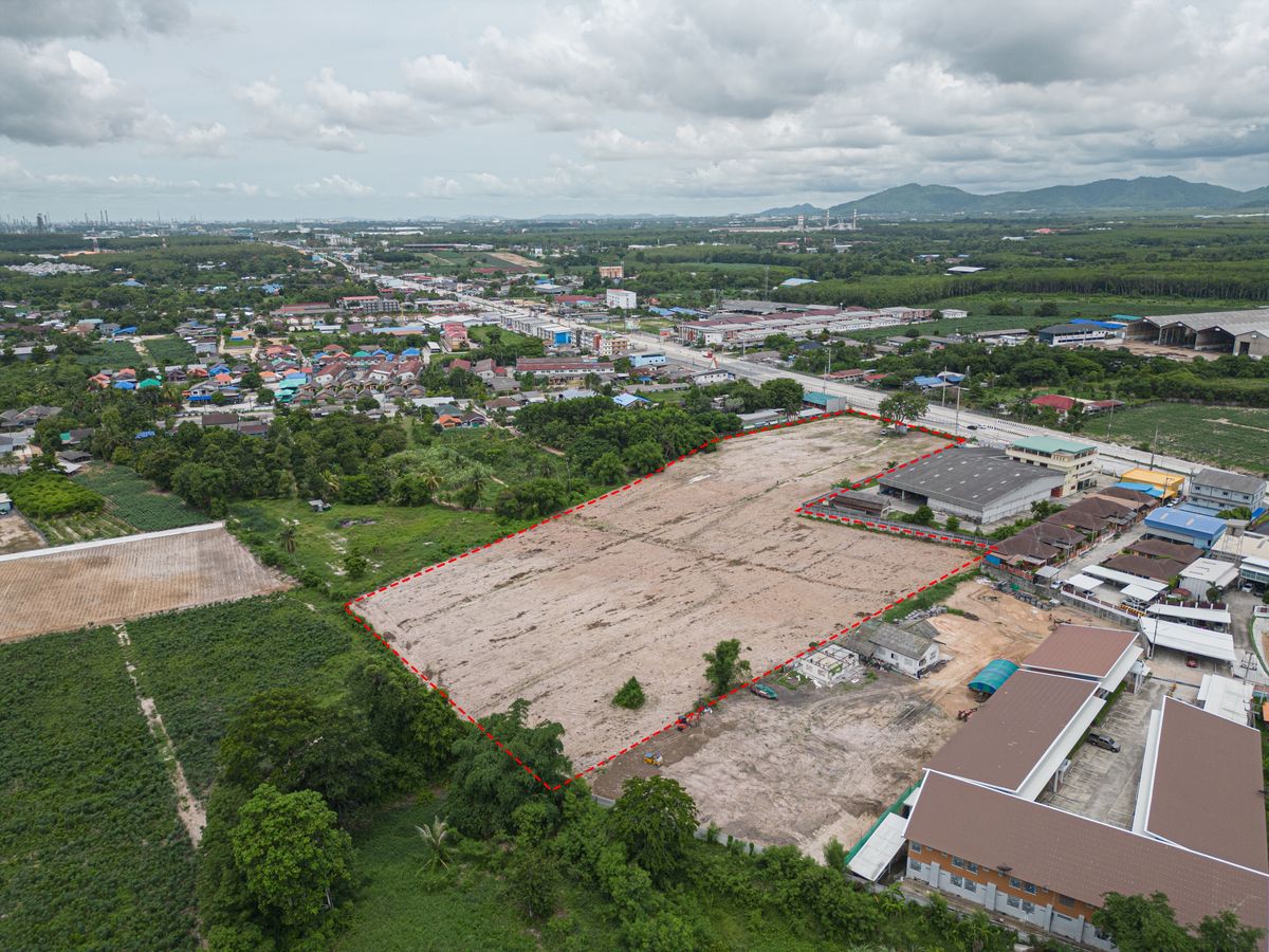 ขายที่ดินเกือบ16ไร่กลางEECระยอง ติดสุขุมวิท6เลน เด่นเชิงสะพาน เพียง8.5ล/ไร่ – รูปที่ 3