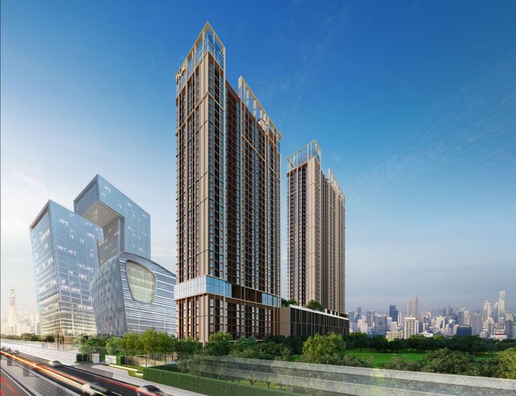 The  is selling it himself. Welcome agents for Condo Noble New District R9 project, room N16A26, price only 3,810,000 baht.