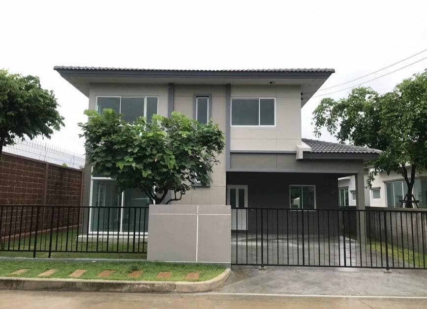 ขาย บ้านเดี่ยว คาซ่า วิลล์ รังสิต-คลองสอง เนื้อที่ 56.6 ตร.วา พื้นที่ใช้สอย 128 ตร.ม. 3 นอน 3 น้ำ ที่จอดรถ 2 คัน ราคา 5.5 ลบ.
