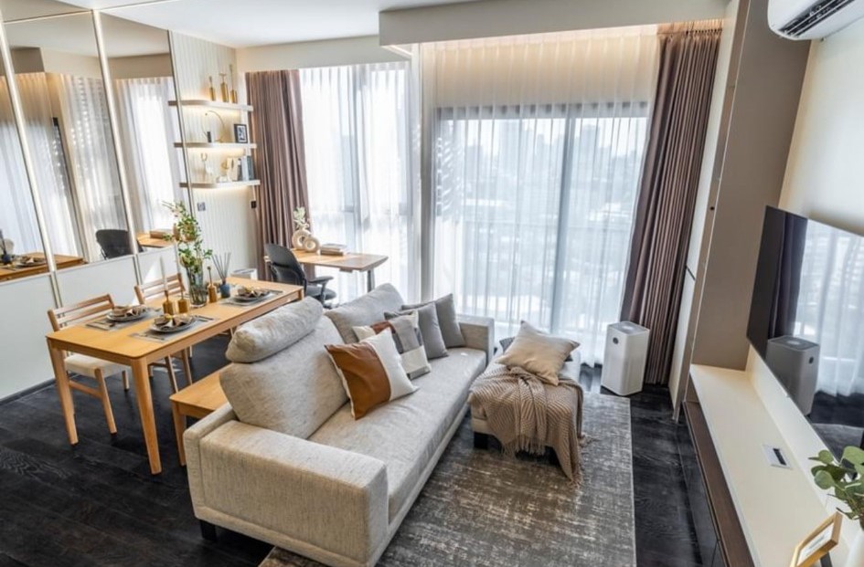 Park Origin Thonglor (พาร์ค ออริจิ้น ทองหล่อ) | ชั้น 10+ 2 ห้องนอน | Fully Furnished | ใกล้รถไฟฟ้า BTS สถานีทองหล่อ 4 นาที – รูปที่ 4