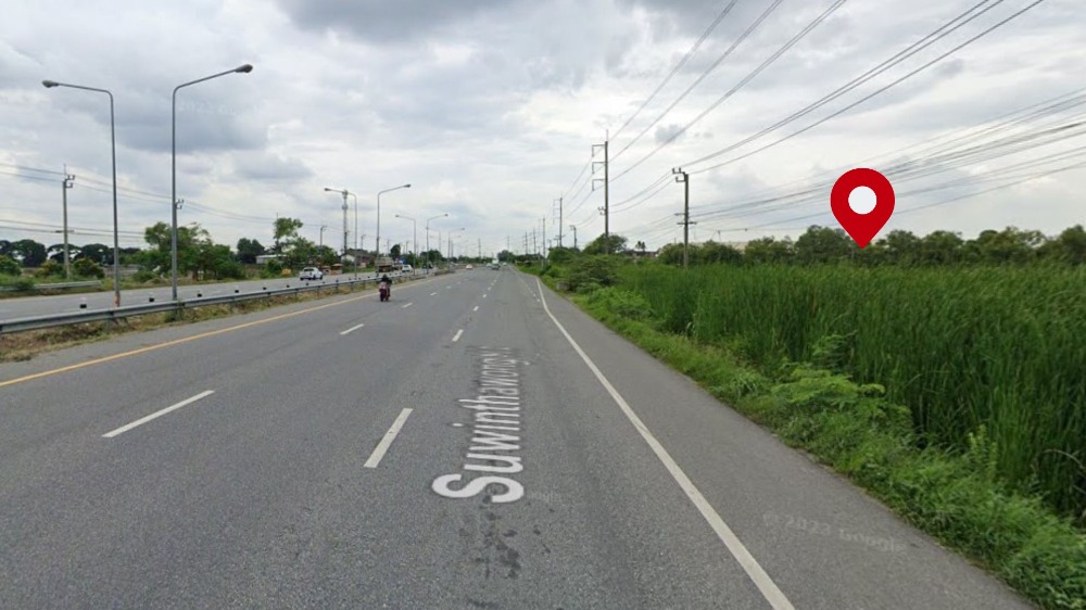 ขายที่ดินติดถนนสุวินทวงศ์ หน้ากว้าง 125 เมตร รูปสี่เหลี่ยมผืนผ้า เหมาะแก่การลงทุน ขายที่ดินติดถนนสุวินทวงศ์ หน้ากว้าง 125 เมตร รูปสี่เหลี่ยมผืนผ้า เหมาะแก่การลงทุน