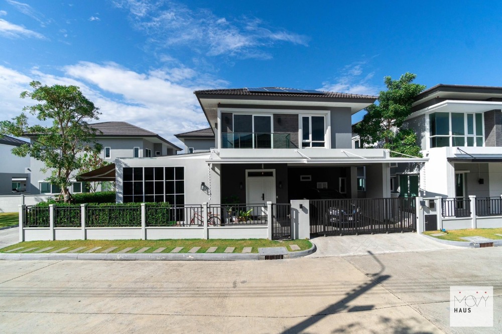 THE CITY Suksawat 64 (เดอะ ซิตี้ สุขสวัสดิ์) | บ้านเดี่ยว 2 ชั้น 2 ห้องนอน | วิวสวนหย่อม | บ้านท้ายซอยไม่ติดบ้านคนอื่นได้วิวโล่ง | ใกล้ ตลาดใหม่ทุ่งครุ : 1.6 กม., Major Hollywood สุขสวัสดิ์ : 2.6 กม.