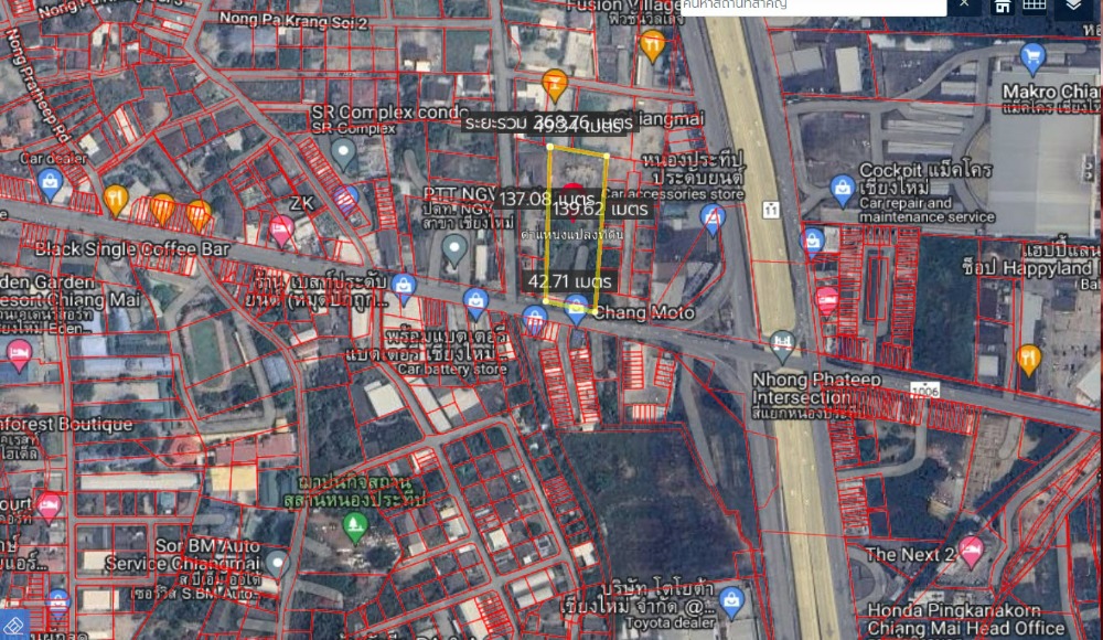 ขายที่ดินใจกลางเมืองเชียงใหม่