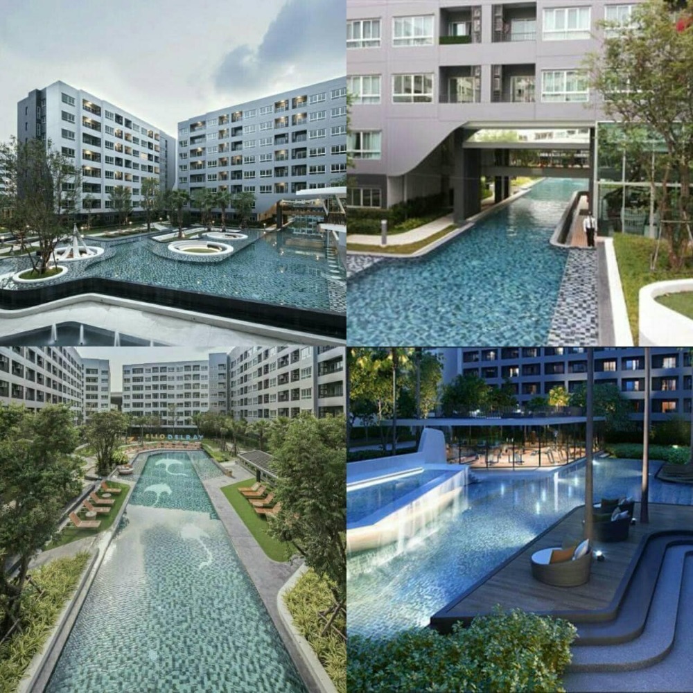 P-2484 ขายด่วน ! คอนโด Elio del ray วิวสระ