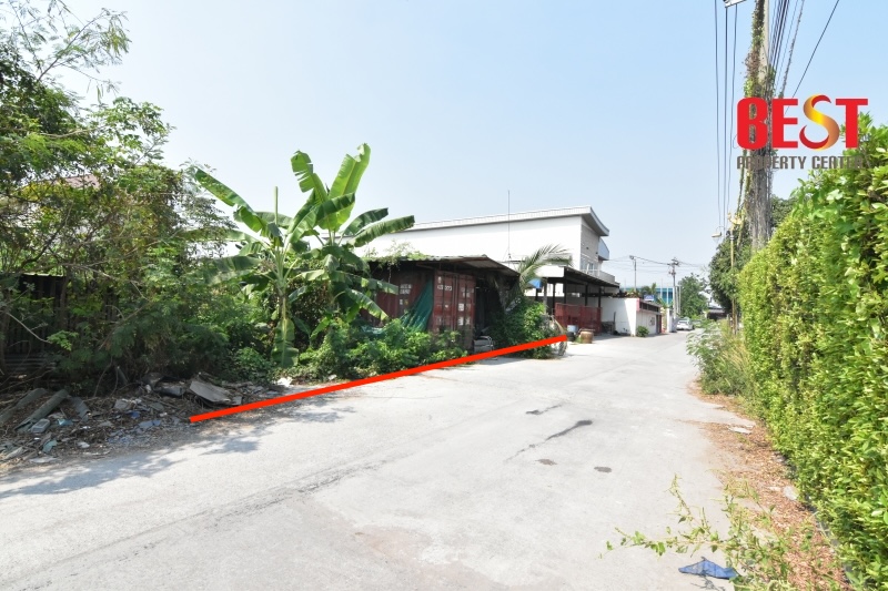 ขาย ที่ดิน ซอย กิ่งแก้ว บางพลี ขนาด 152 ตารางวา ผังเมืองสีแดง รูปแปลงสวย – รูปที่ 2