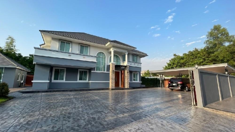 Single house for rent  Baan Suan Niramit O Ngoen Ramintra, private swimming pool🧧🐲🎊