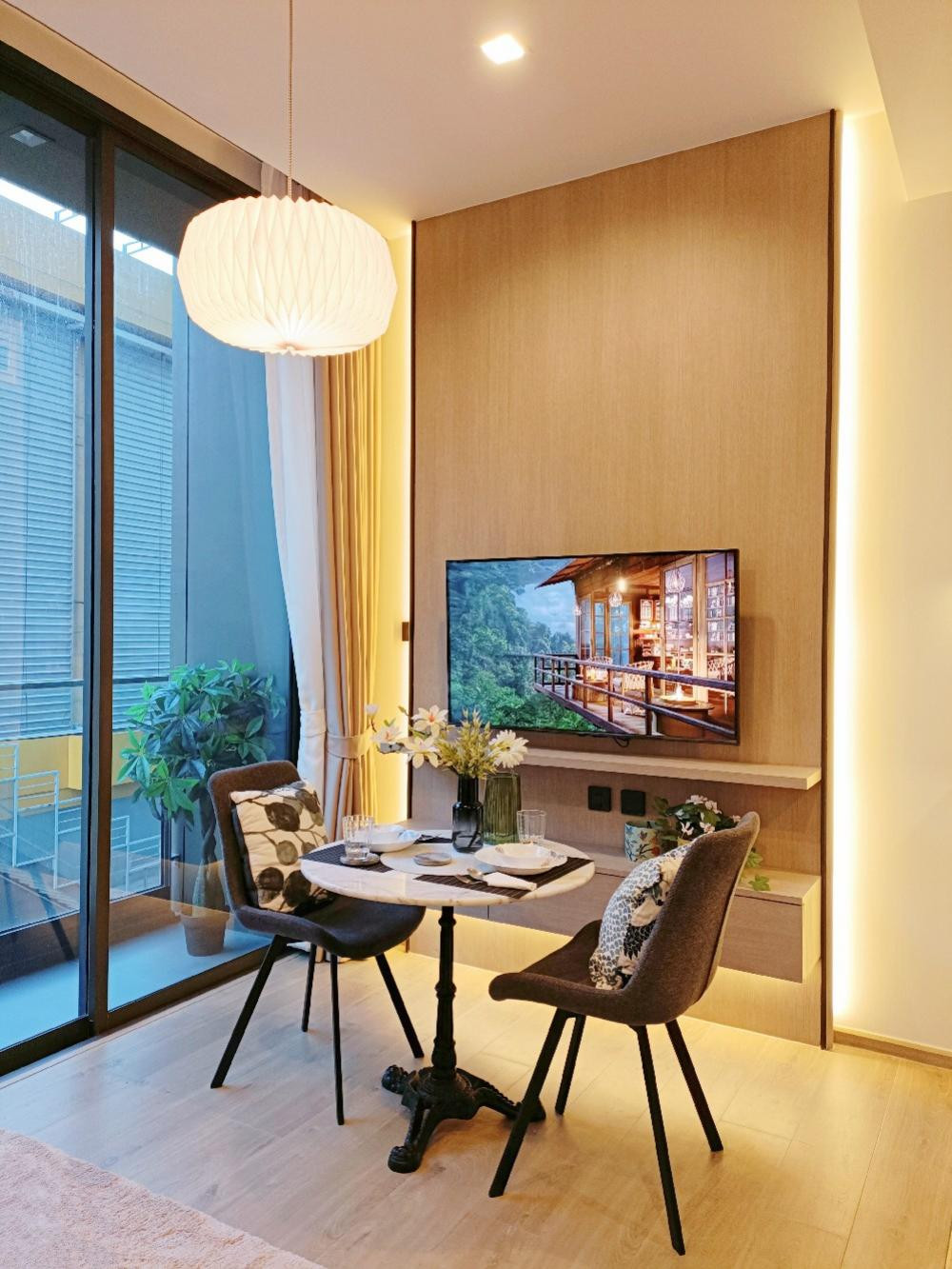 🌿 The Crest Park Residences 🌿 ห้องแต่งสวย เฟอร์ครบ 🛏 1 ห้องนอน 1 ห้องน้ำ 35 ตร.ม ใกล้ BTS ห้าแยกลาดพร้าว – รูปที่ 3