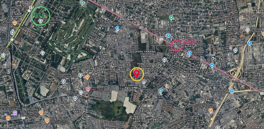 Beautiful plot of land for sale, low price, near MRT Ramintra, Km. 4, Soi Ramintra 8, area almost 2 ngan or 182 sq m. Suitable for residence, office, apartment. – รูปที่ 3