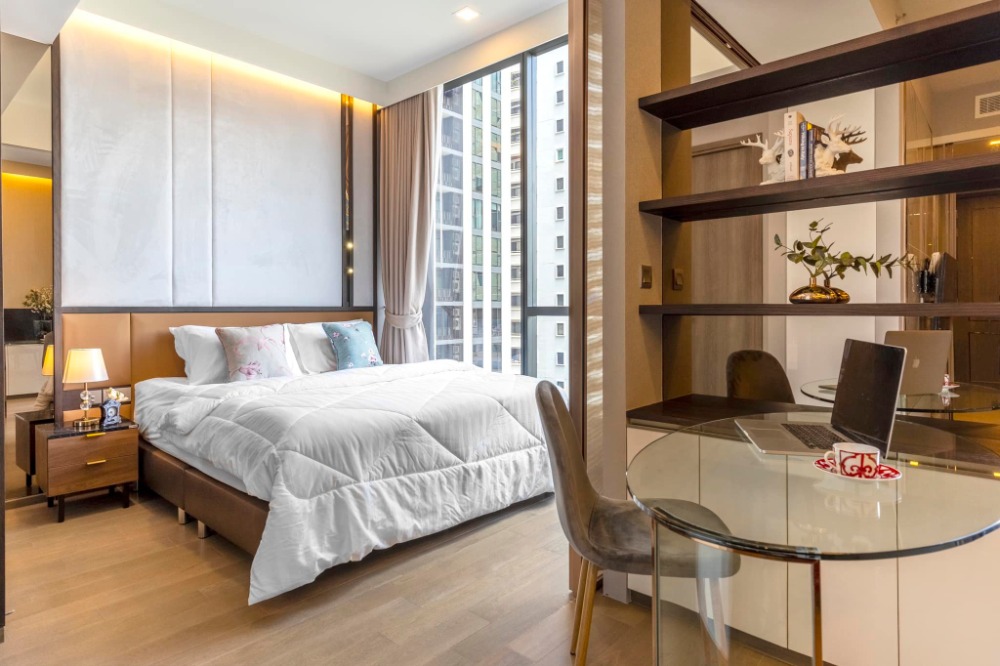 🚉Nice Room Near BTS&MRT 100 m. 🏙️ (For Rent) Celes Asoke – รูปที่ 4