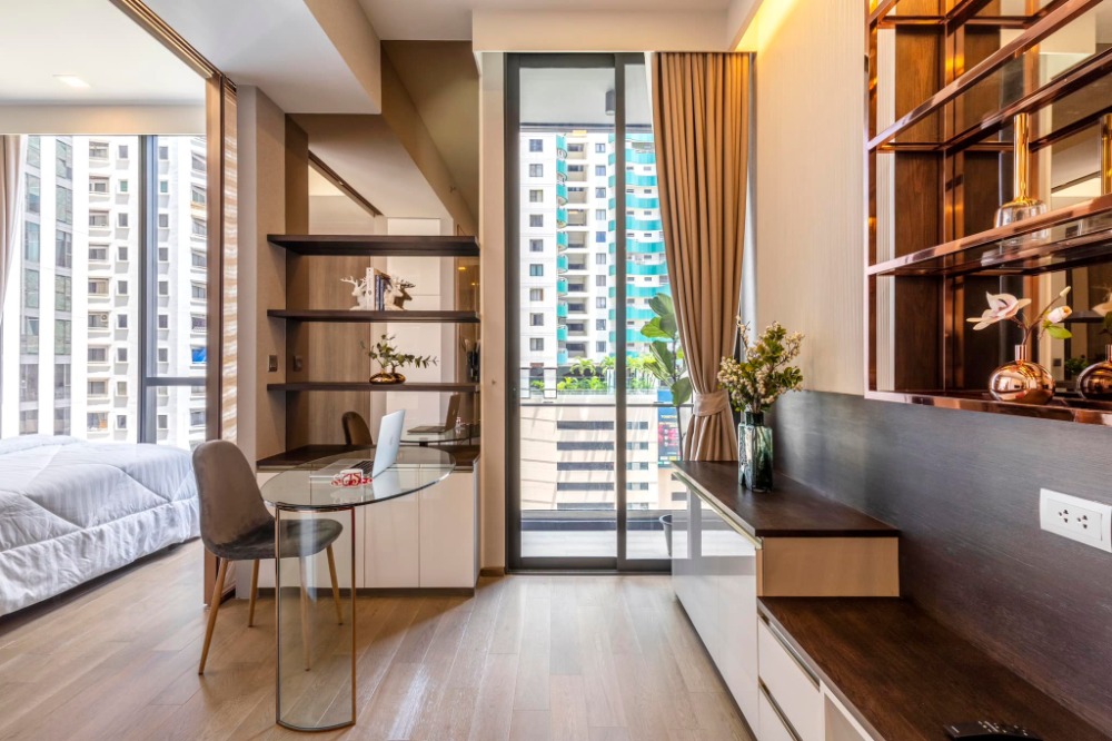 🚉Nice Room Near BTS&MRT 100 m. 🏙️ (For Rent) Celes Asoke – รูปที่ 2