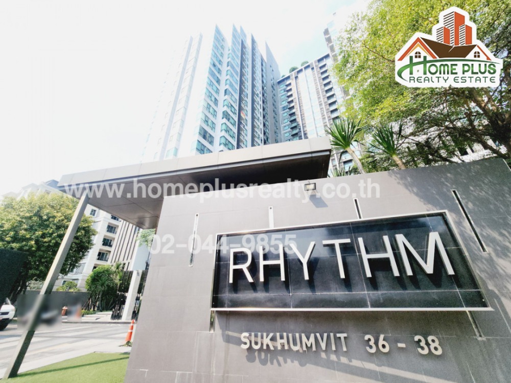 คอนโดริธึ่มสุขุมวิท36-38 ห้องริม(RHYTHM Sukhumvit 36-38) ใกล้BTSสถานีทองหล่อ – รูปที่ 2