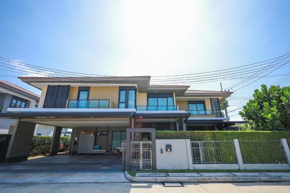 Setthasiri Wongwaen-Lamlukka (เศรษฐสิริ วงแหวน-ลำลูกกา) | บ้านเดี่ยว 2 ชั้น 4 ห้องนอน | ประตูหน้าบ้านหันทางทิศเหนือ | ตกแต่งพร้อมเข้าอยู่ | ใกล้ Tesco Lotus บ้านฟ้าปิยรมย์, HomePro ลำลูกกา 1 นาที