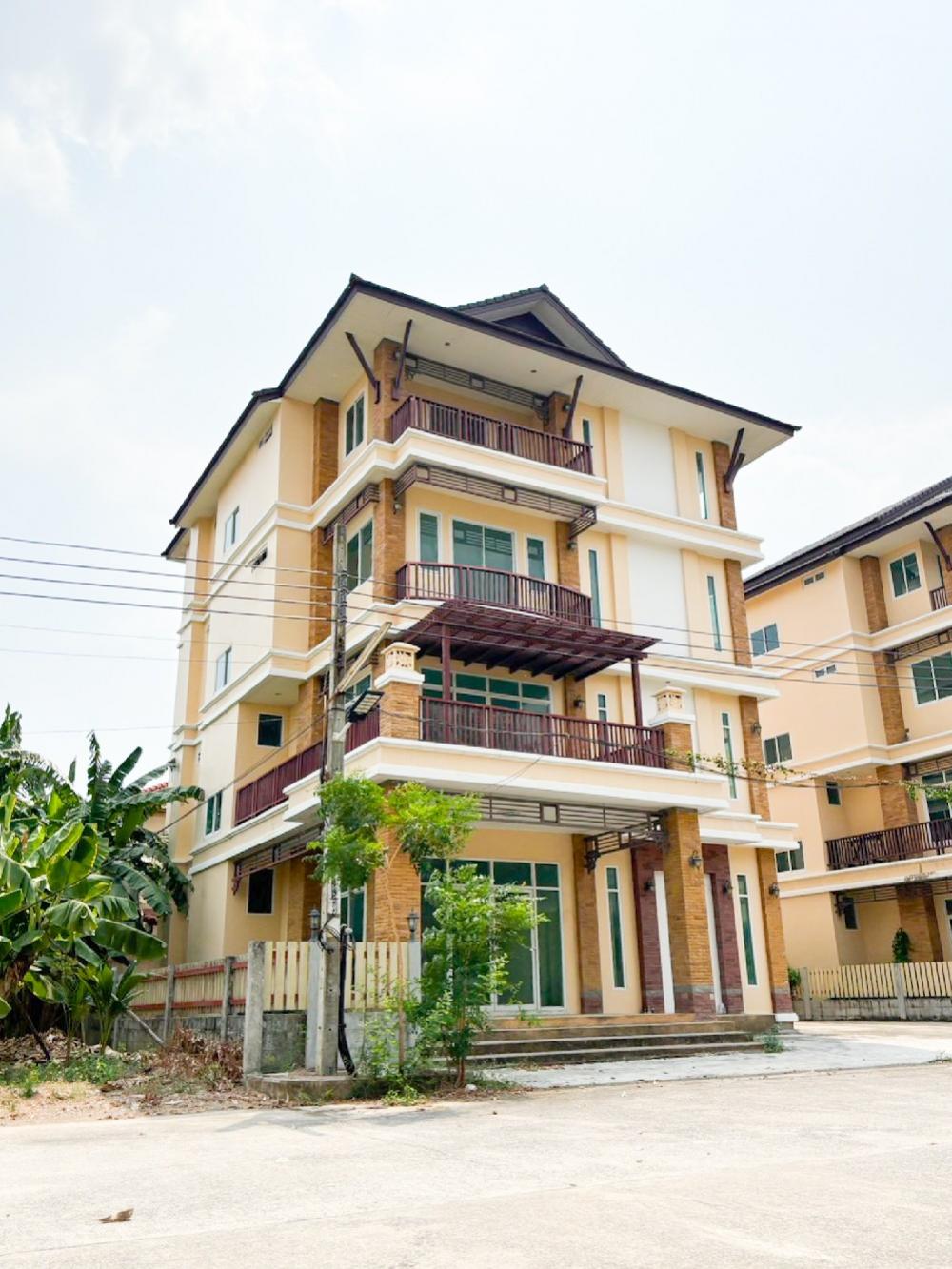 FOR SALE #ขาย โฮมออฟฟิศ 4 ชั้น  #ติดถนนร่มเกล้า  MY AIRPORT ร่มเกล้า-สุวรรณภูมิ – รูปที่ 2