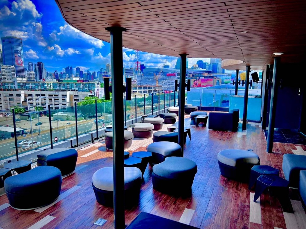 ให้เช่า Rooftop Bar | TC Green Rama 9 (ทีซี กรีน พระราม 9) | อยู่บนชั้น 7 ชั้นดาดฟ้า | อุปกรณ์ครบ พร้อมเปิด | 170 ตารางเมตร | รถไฟฟ้า MRT พระราม 9 ประมาณ 1 นาที – รูปที่ 2