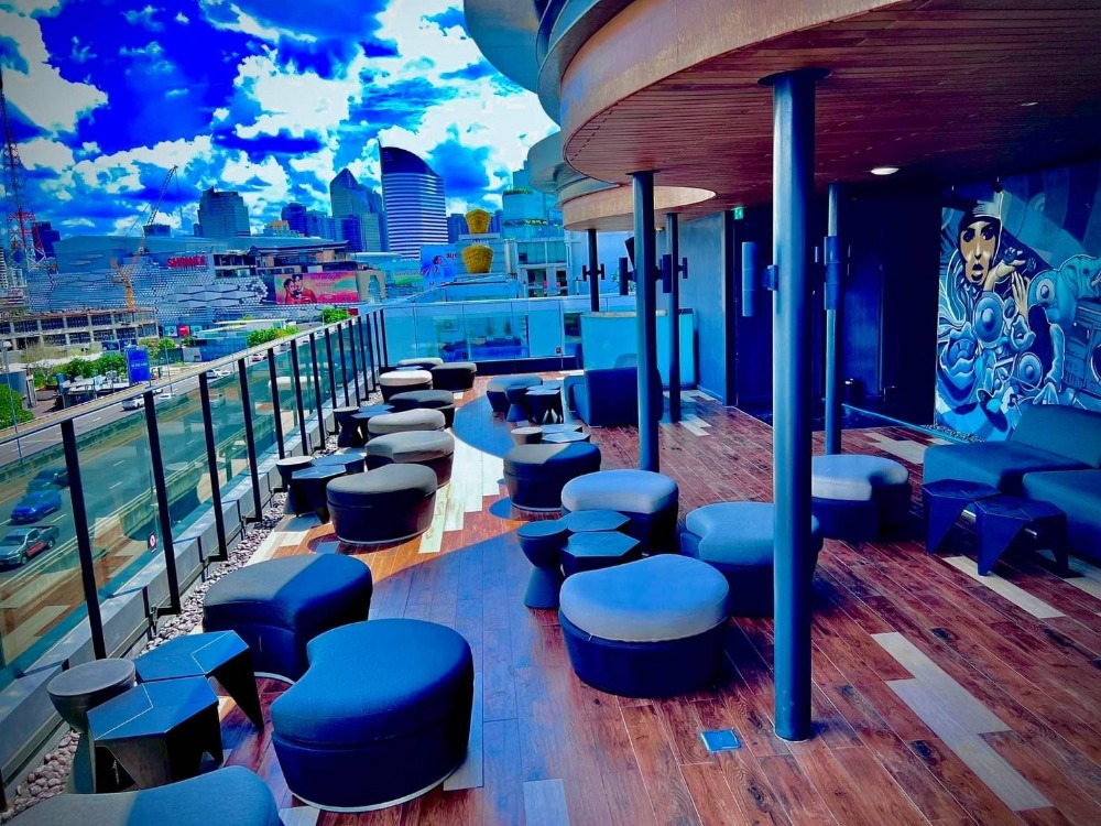 ให้เช่า Rooftop Bar | TC Green Rama 9 (ทีซี กรีน พระราม 9) | อยู่บนชั้น 7 ชั้นดาดฟ้า | อุปกรณ์ครบ พร้อมเปิด | 170 ตารางเมตร | รถไฟฟ้า MRT พระราม 9 ประมาณ 1 นาที – รูปที่ 3
